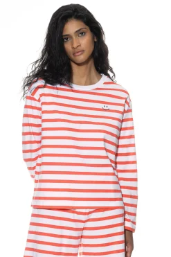 DAMES Mey Bovenstukken|Mix & Match*Shirt met lange mouwen Serie Summer Stripes