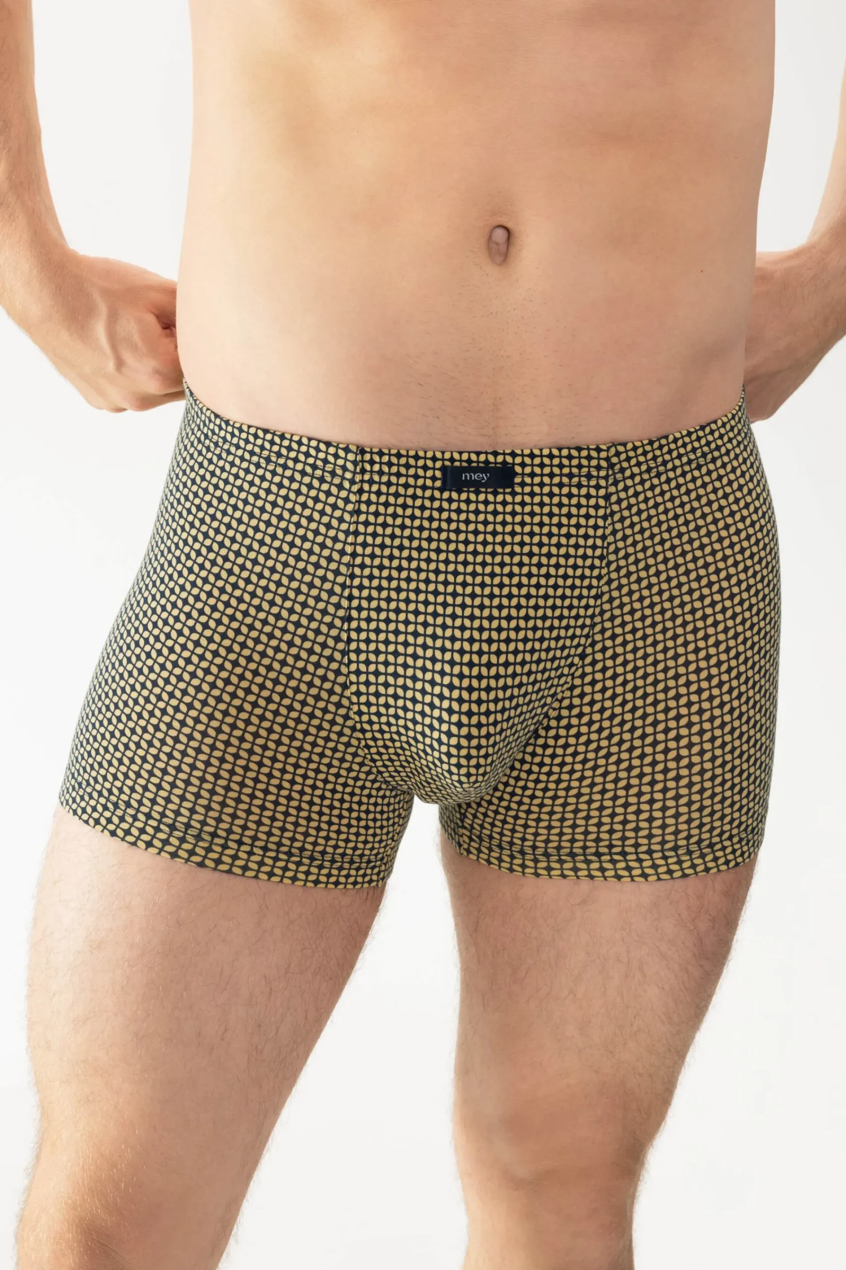 Heren Mey Shorties*Shorty Serie Blue Geo
