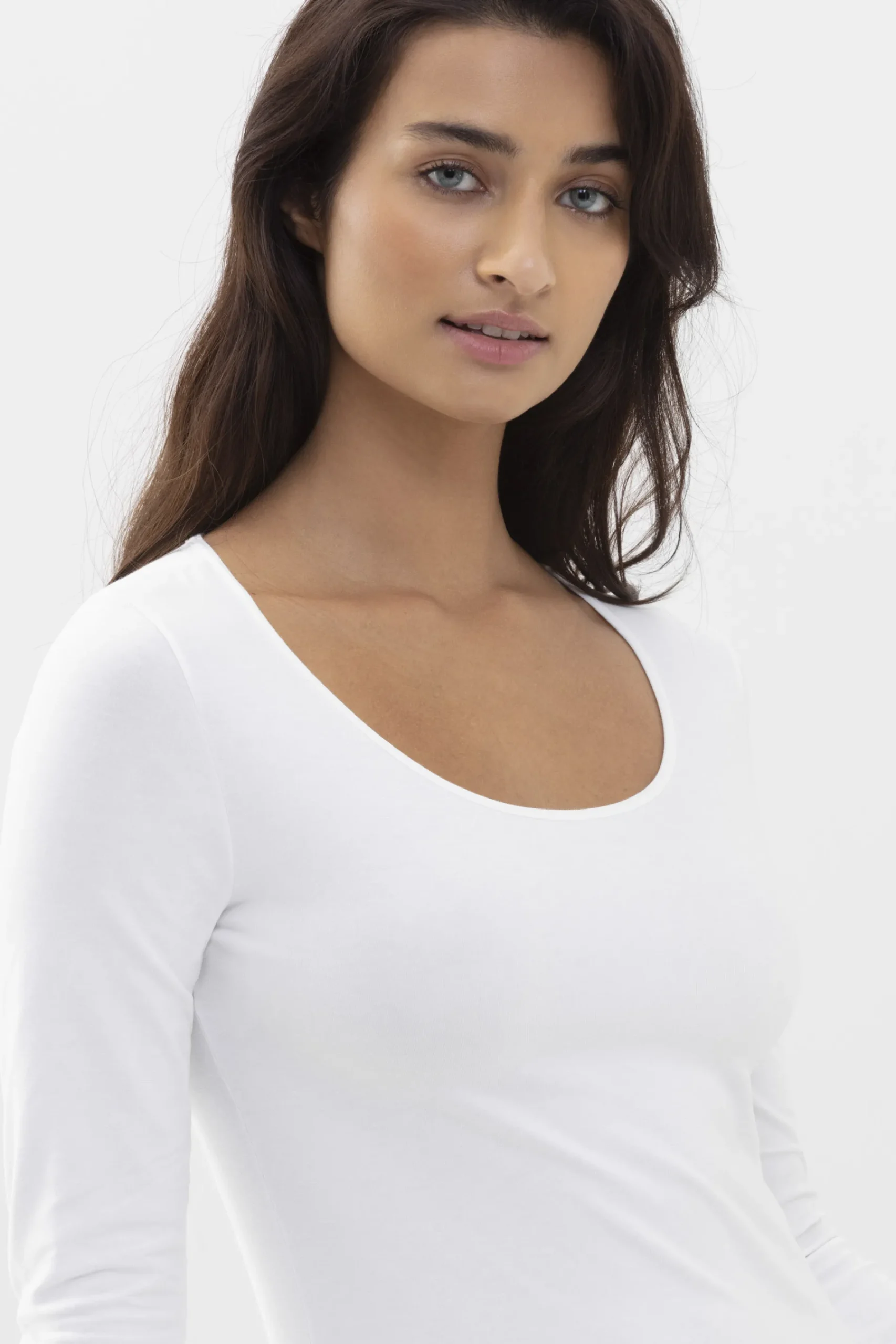 DAMES Mey Ondershirts & Tops*Top 1/1-lange mouwen Serie Cotton Pure