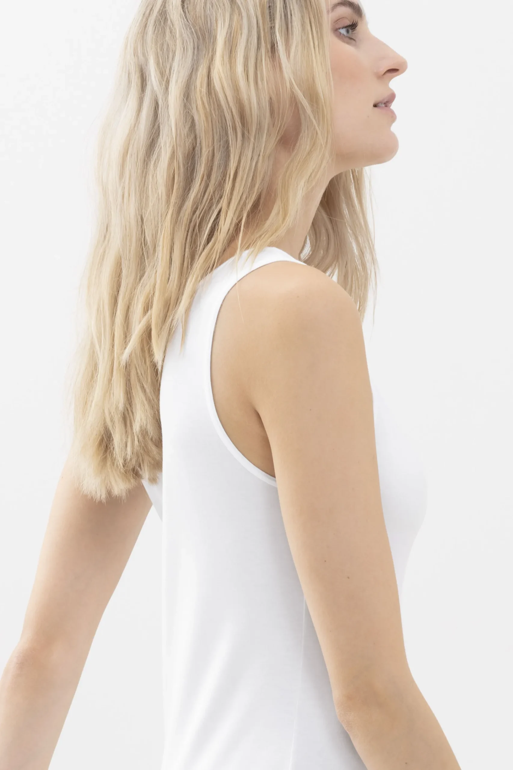 DAMES Mey Ondershirts & Tops*Top met brede schouderbandjes Serie Cotton Pure
