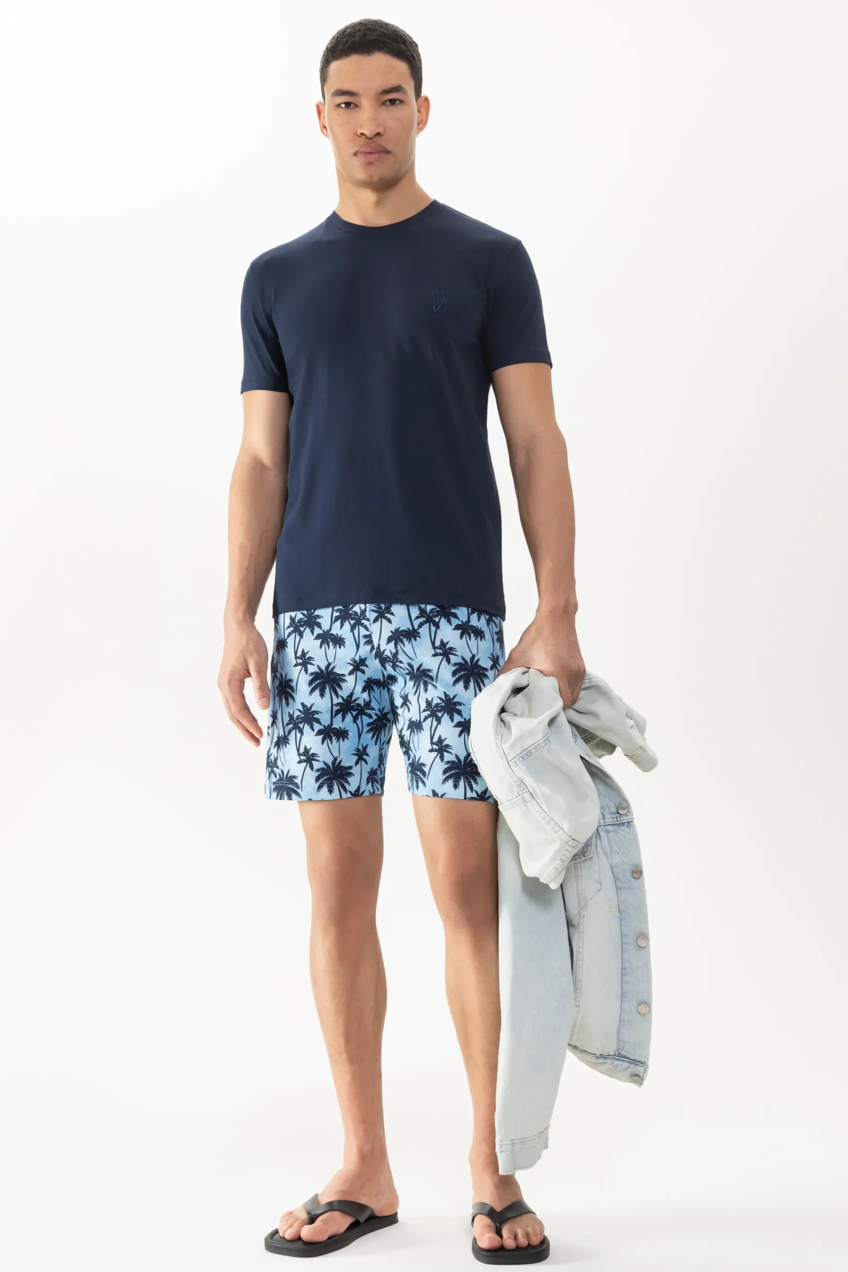 Heren Mey T-Shirt|Bovenstukken*T-shirt Serie Palm Haven