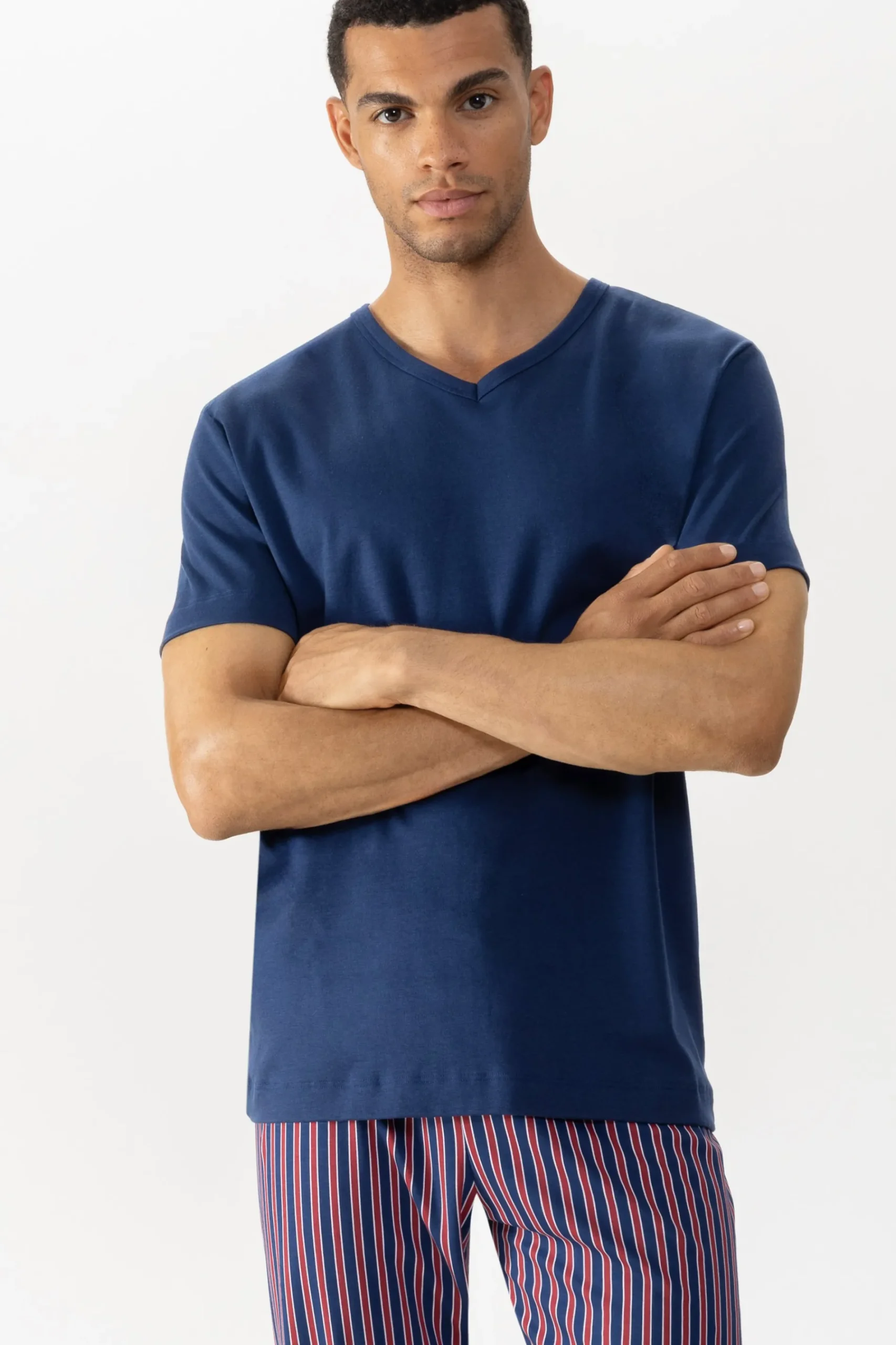 Heren Mey T-Shirt|Bovenstukken*T-shirt Serie Solid Night