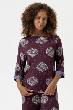 DAMES Mey Bovenstukken|Mix & Match*T-shirt 3/4 mouw Serie Mysterious Ornaments