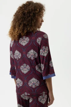 DAMES Mey Bovenstukken|Mix & Match*T-shirt 3/4 mouw Serie Mysterious Ornaments