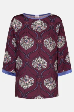 DAMES Mey Bovenstukken|Mix & Match*T-shirt 3/4 mouw Serie Mysterious Ornaments