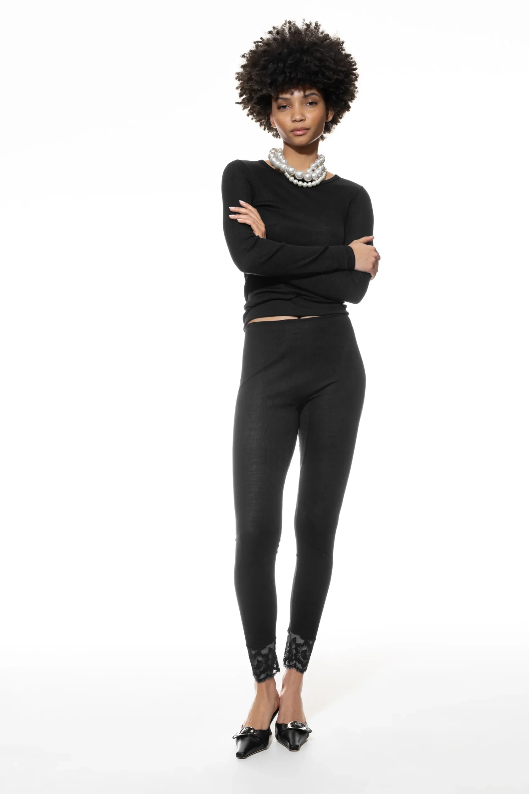 DAMES Mey Bovenstukken|Ondershirts & Tops*T-shirt met lange mouwen Serie Wool Love