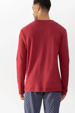 Heren Mey Bovenstukken|Mix & Match*T-shirt met lange mouwen Serie Solid Night