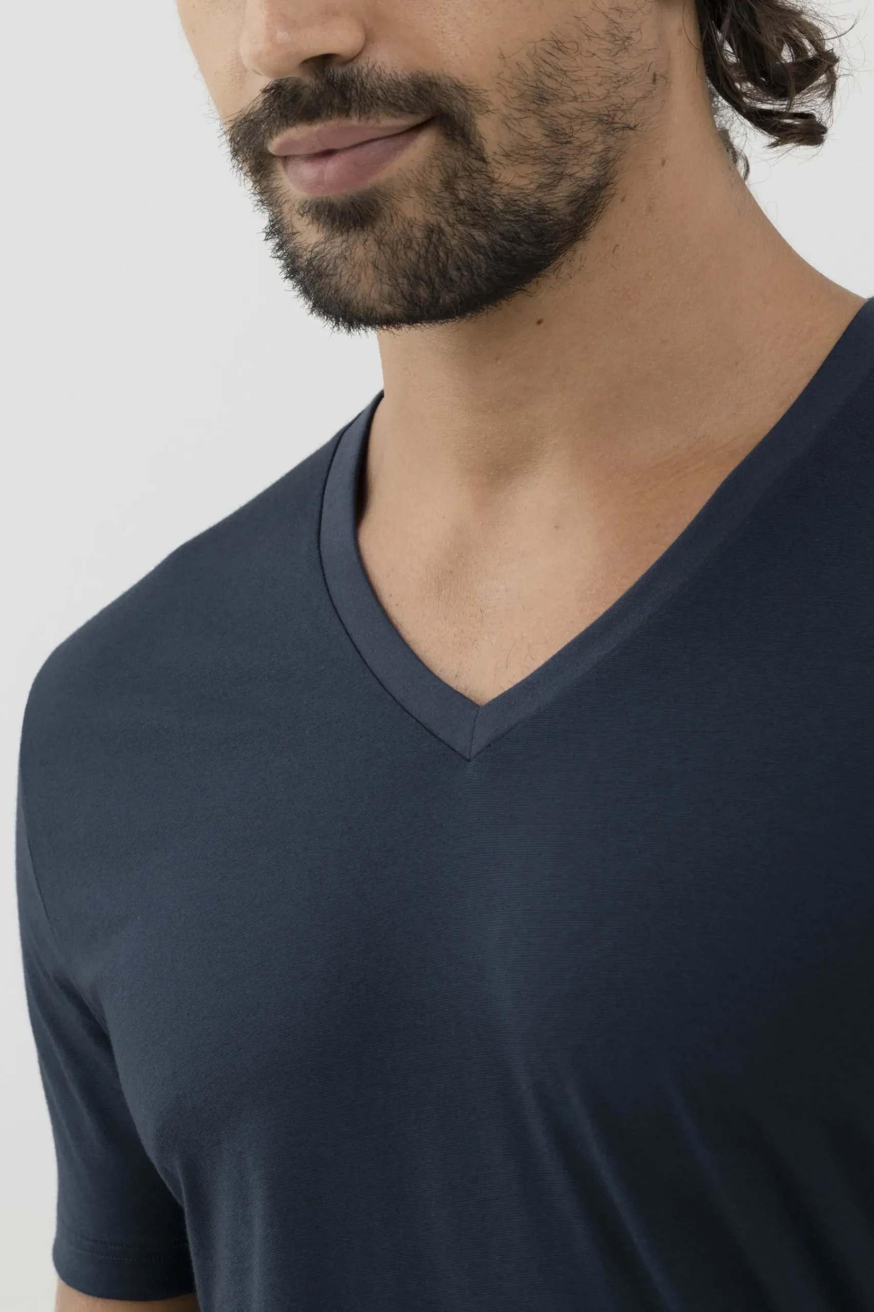 Heren Mey T-Shirt|Bovenstukken*V-hals Dry Cotton Colour